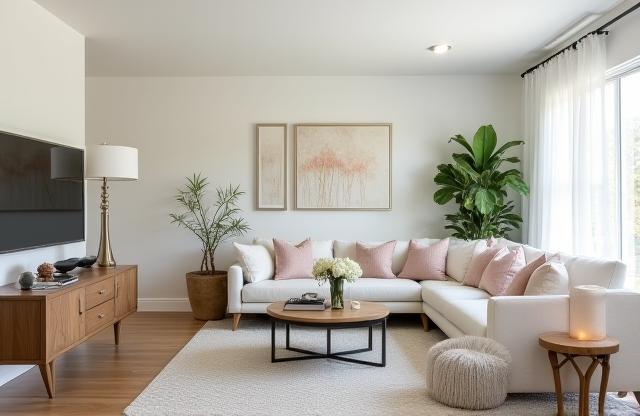Mise en scène immobilière réussie
