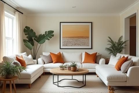 Home staging professionnel par Atelier du Salon pour valorisation de biens